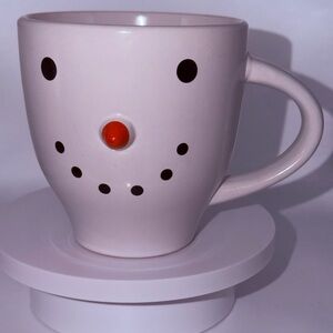 Snowman Face Mug with Handle
